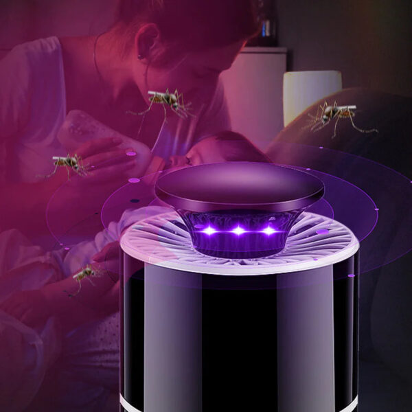 Silent LED Touch Mosquito Killer with Mute Function - Image 10