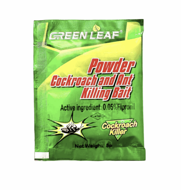 Say goodbye to pesky roaches with GreenLeafBait's Odorless & Stainless Roach Killer Powder – the 100% effective solution for a pest-free home!