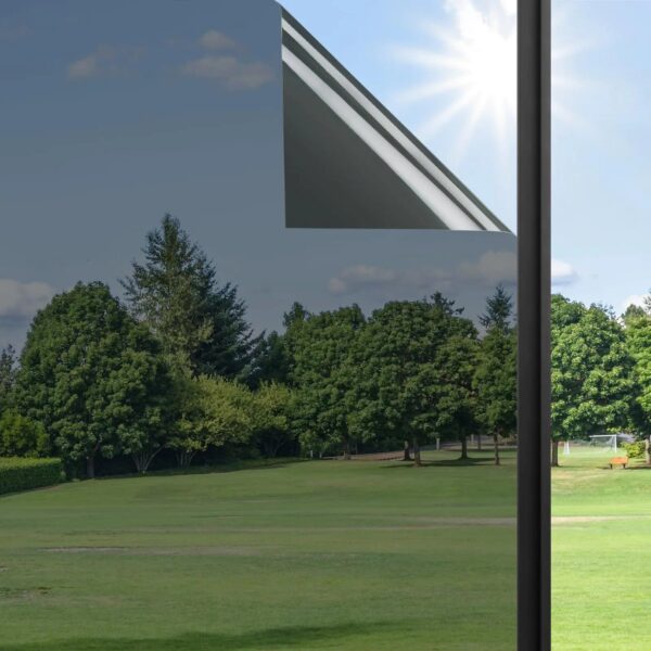 Roachbuster One-Way Window Privacy Film – Reflective UV Blocking Tint for Home & Office Multi-size